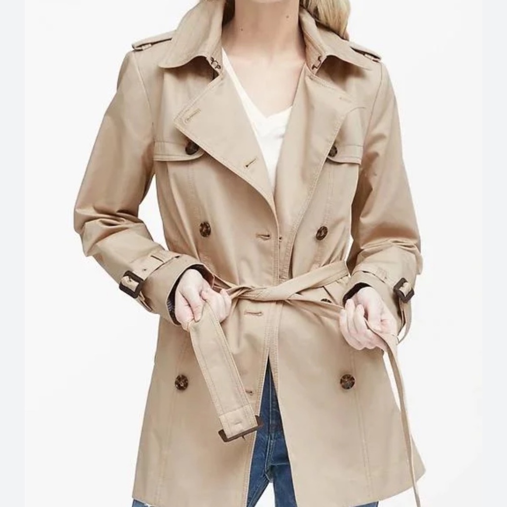 Banana Republic Tan Trench Coat